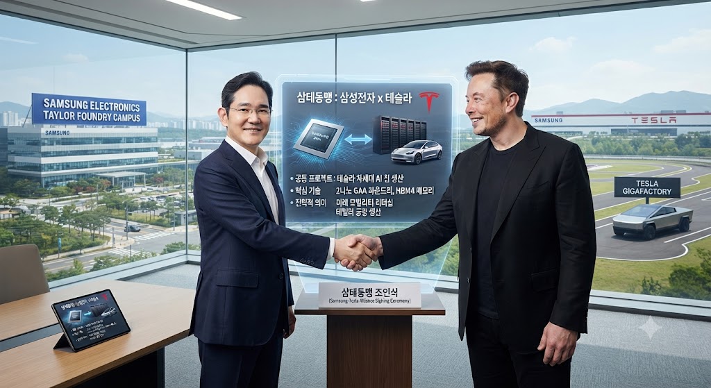 삼성과 테슬라의 삼테동맹